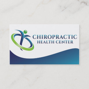 Carte de visite de Chiropractic de Dr. Éric
