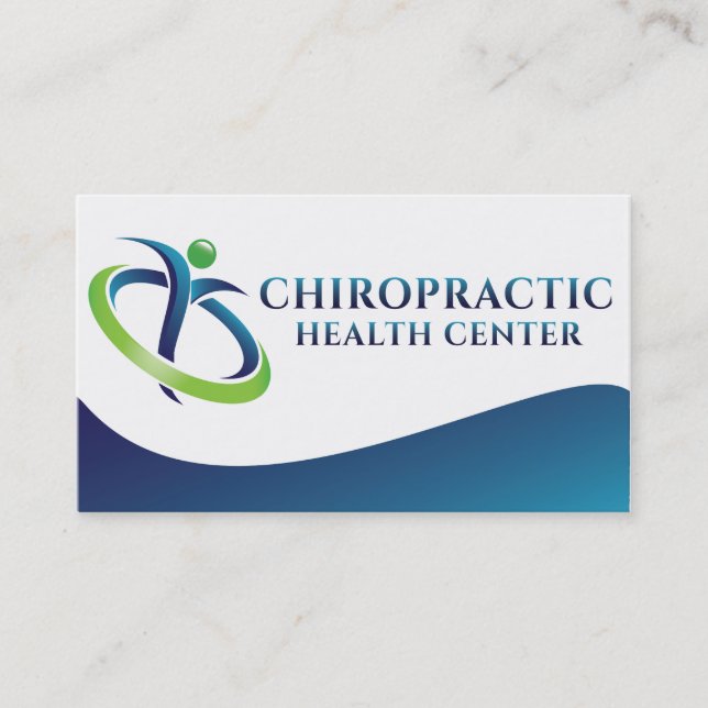 Carte de visite de Chiropractic de Dr. Éric (Devant)