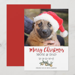 Carte de visite de Christmas