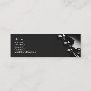 Carte de visite de cinéma