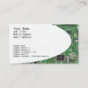 Carte de visite de circuits électroniques