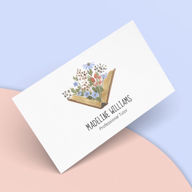 Carte de visite de code QR Tutor (Créateur téléchargé)