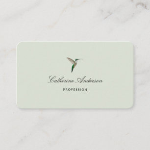 Carte de visite de colibri