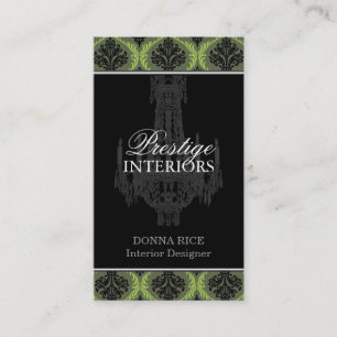Carte de visite de concepteur d'intérieur