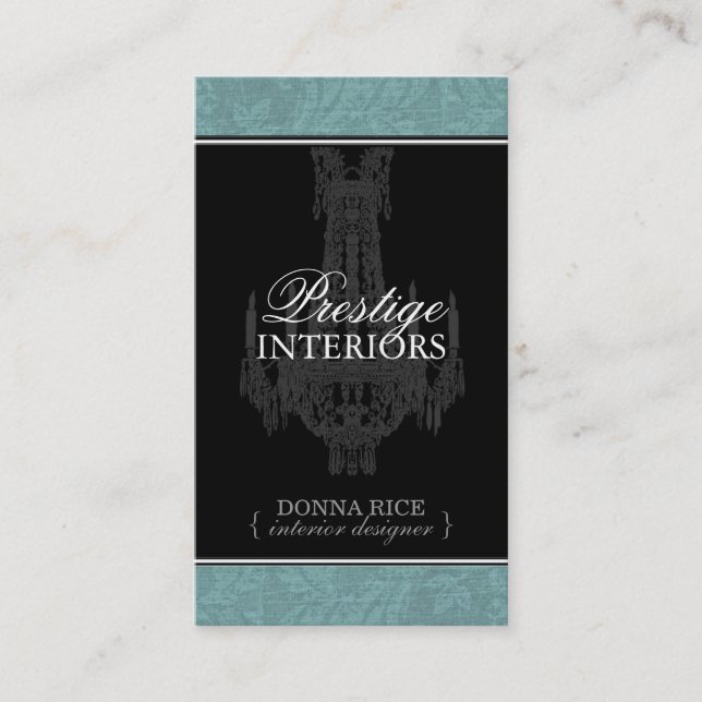 Carte de visite de concepteur d'intérieur (Devant)