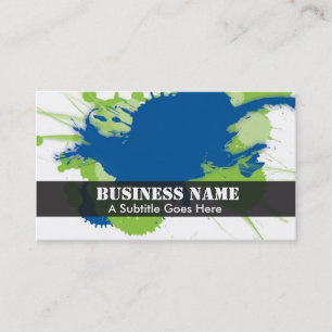 Carte de visite de conception graphique