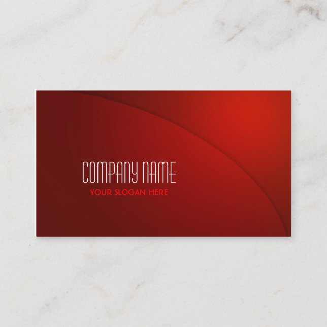 Carte de visite de conception simple (Devant)