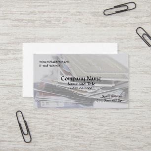 Carte de visite de consolidation de dette