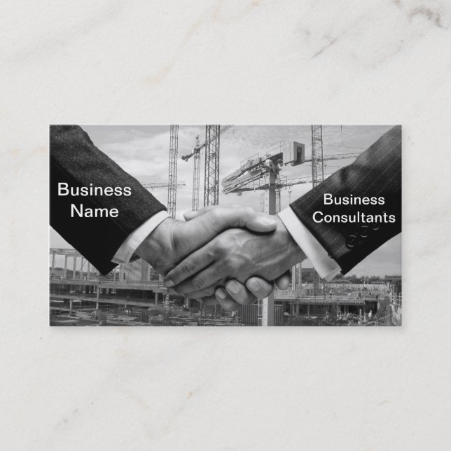Carte de visite de construction (Devant)