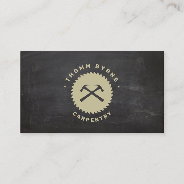Carte de visite de construction résidentielle Carp (Devant)