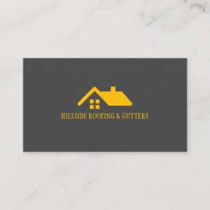 Carte de visite de construction Windows Gutters de