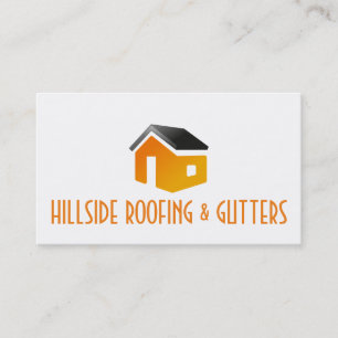 Carte de visite de construction Windows Gutters de