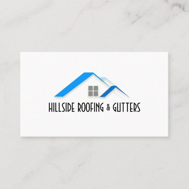 Carte de visite de construction Windows Gutters de (Devant)