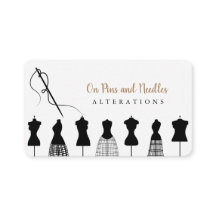 Carte de visite de couture