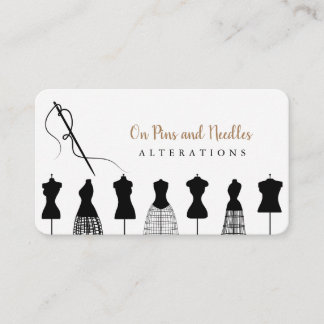 Carte de visite de couture