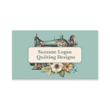 Carte de visite de couture ou de couture