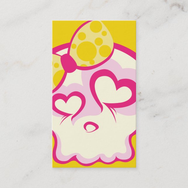 Carte de visite de crâne de magasin de bonbons (Devant)