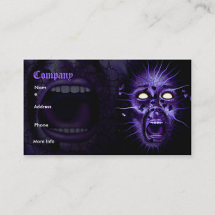 Carte de visite de cri perçant