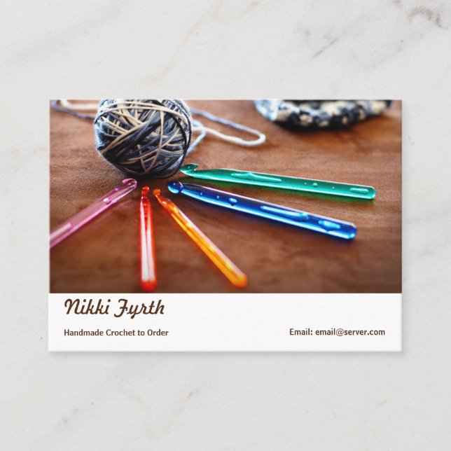 Carte de visite de crochet (Devant)