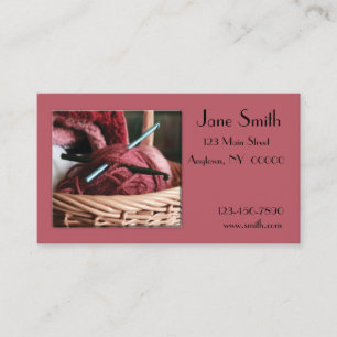 Carte de visite de crochet
