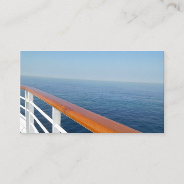 Carte de visite de croisière (Devant)
