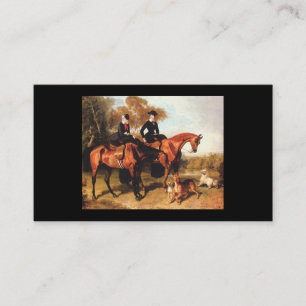 Carte de visite de cru de cheval
