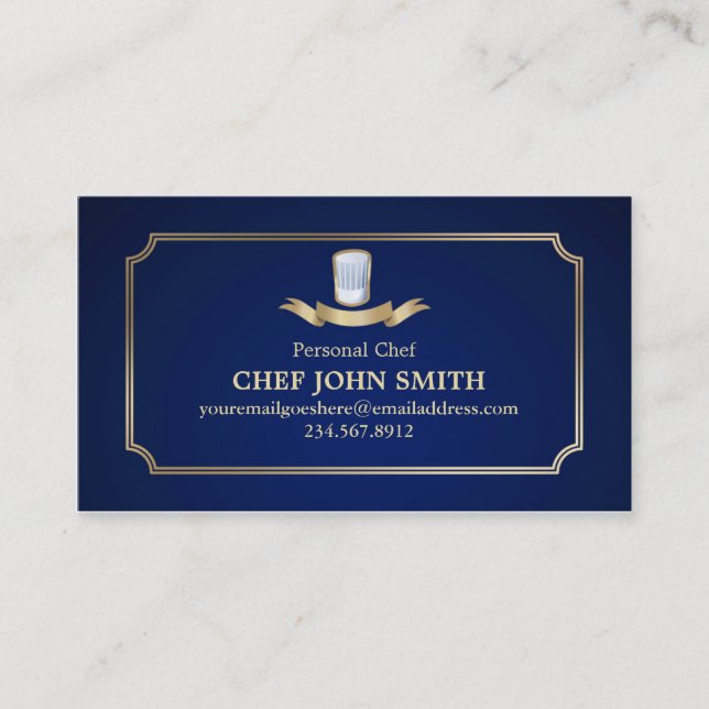 Carte de visite de cuisson d'affaires de gâteau (Devant)