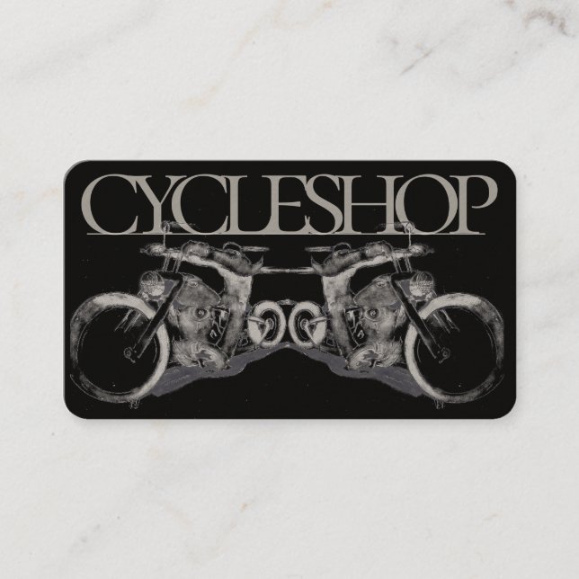 Carte de visite de cycle (Devant)