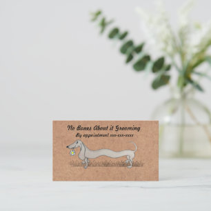 Carte de visite de Dachshund