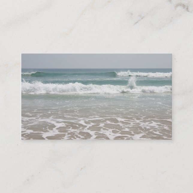 Carte de visite de danse d'océan (Devant)