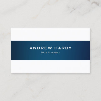 Carte de visite de Data Scientist