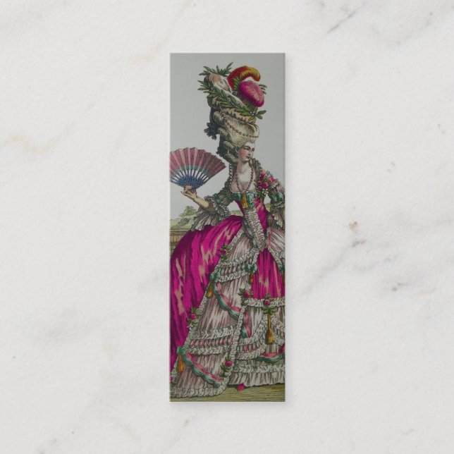 Carte de visite de ~ de la Reine Marie Antoinette (Devant)