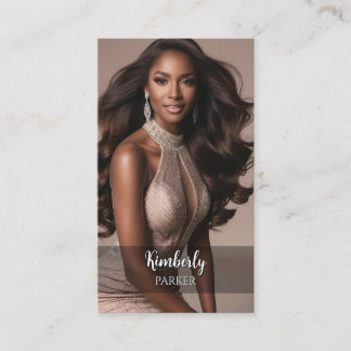 Carte de visite de dégradé minimal