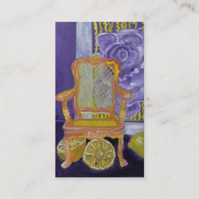 Carte de visite de design d'intérieur (Devant)