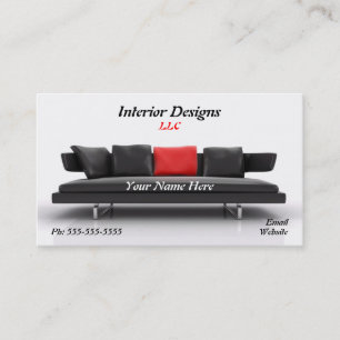 carte de visite de designer