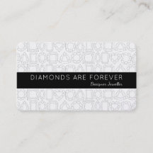 Carte de visite de diamants