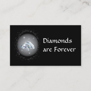 Carte de visite de diamants