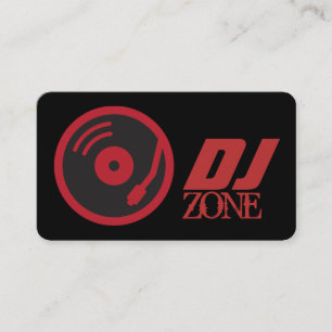 Carte de visite de divertissement du club de musiq