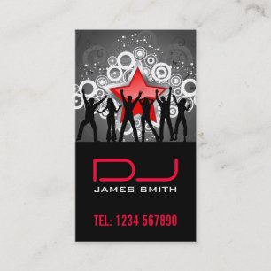 Carte de visite de DJ
