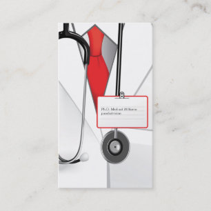 Carte de visite de docteur Medicines