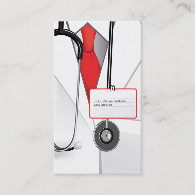 Carte de visite de docteur Medicines (Devant)