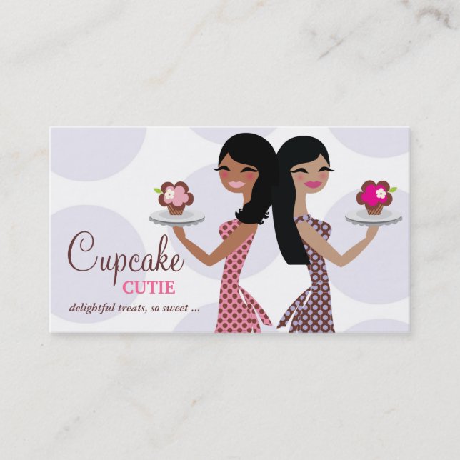 Carte de visite de duo de brune de Cutie de 311 (Devant)