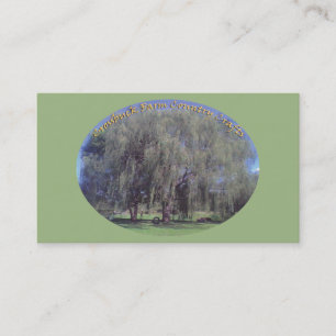 carte de visite de ferme de Crossbuck de blog
