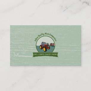 Carte de visite de ferme laitière