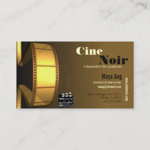 carte de visite de film