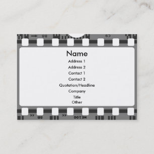 carte de visite de film