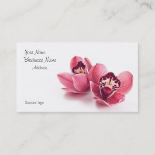 Carte de visite de fleuriste