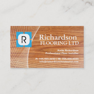 CARTE DE VISITE DE FLOORING COMPANY