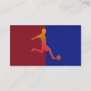 Carte de visite de football