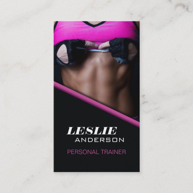 CARTE DE VISITE DE FORMATION PERSONNELLE (Devant)